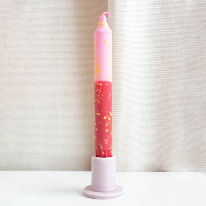 Stearinlys - Summer Vibes / Pink & Red Yellow Confetti - Nordtrice Candles - Bilde 2