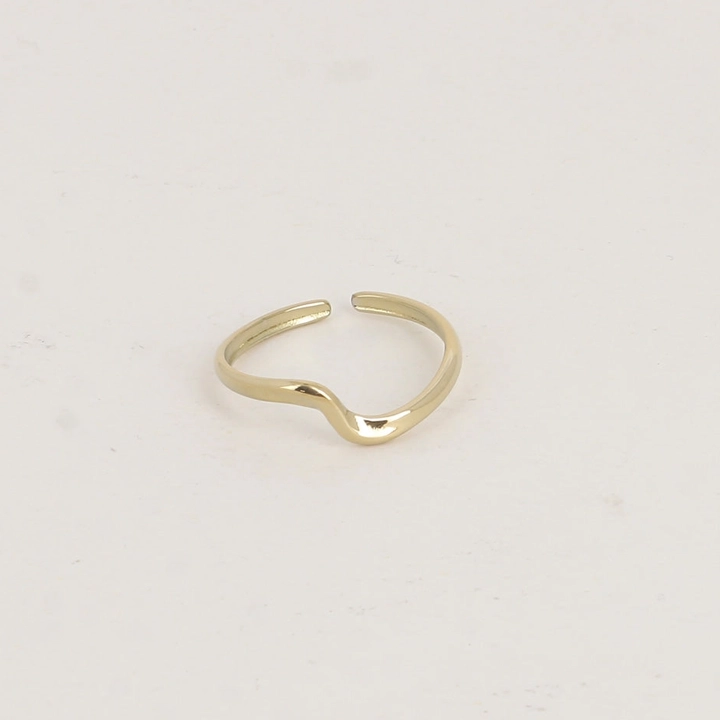 Small Wavy Line Ring - BOHM Paris